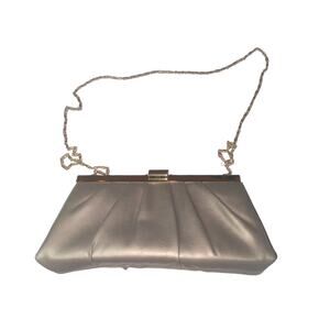 Jessica McClintock Gold evening purse
